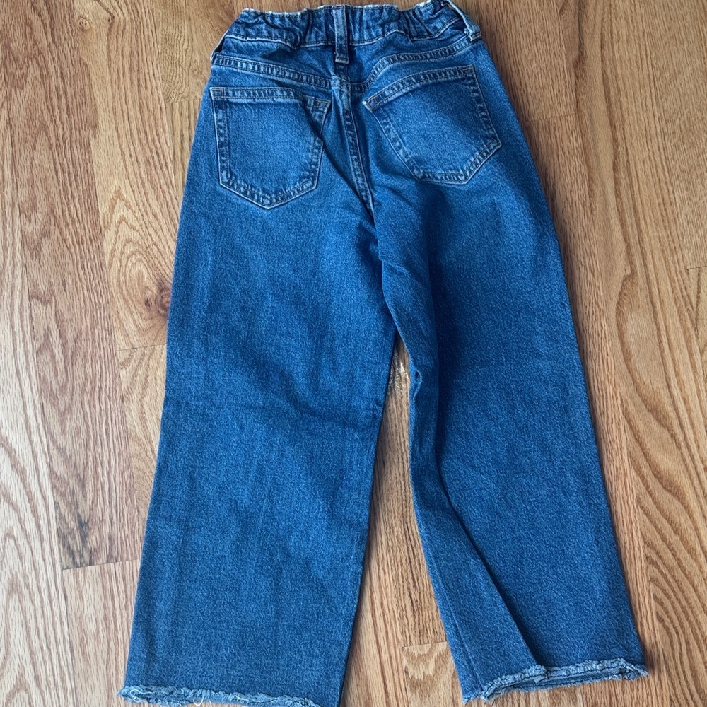 GAP Distressed Blue Flare Jeans - Picture 3 of 3